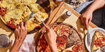 La pizza de Güerrín