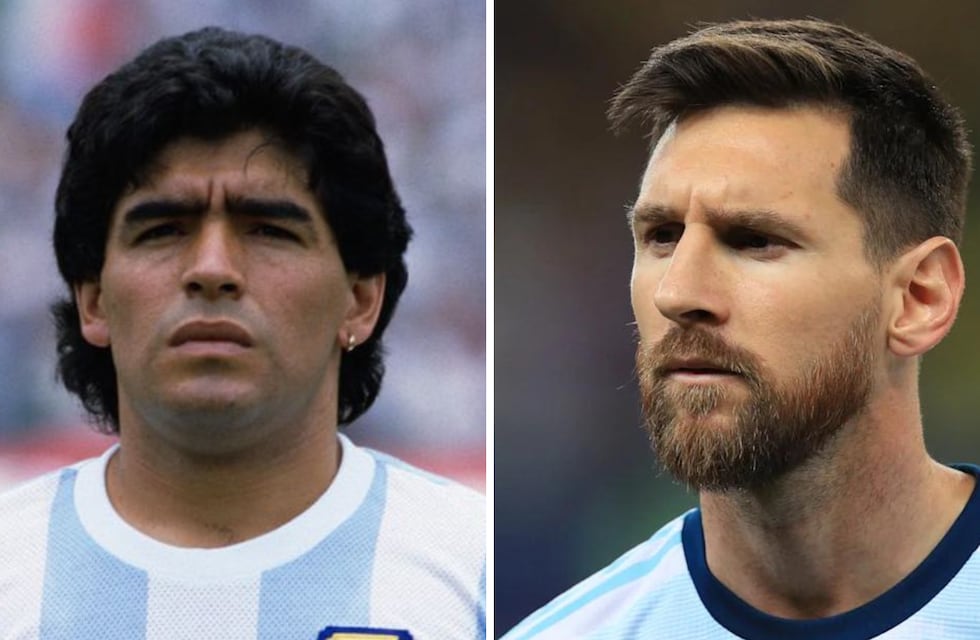 La foto viral del tobillo de Lionel Messi a horas del debut y el recuerdo de Diego Maradona