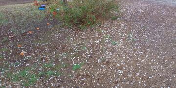 Sorpresiva tormenta en la localidad de Paravachasca.