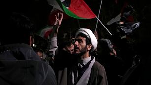 Manifestación en Irán, días atrás (AP Foto/Vahid Salemi)