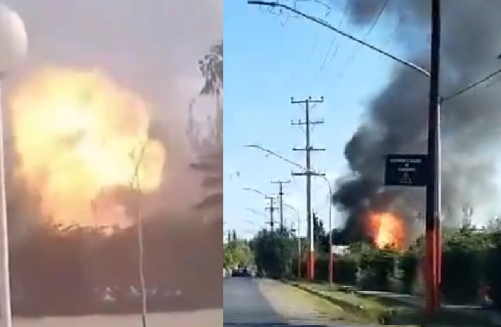¡Impresionante explosión en San Juan!: ocurrió en una envasadora de garrafas
