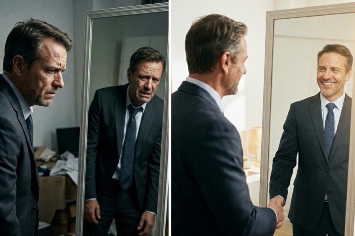 Ciertos estados internos impactan en lo cotidiano. Pasar del autocastigo a retomar el rumbo cambiará lo que nos devuelva el espejo.