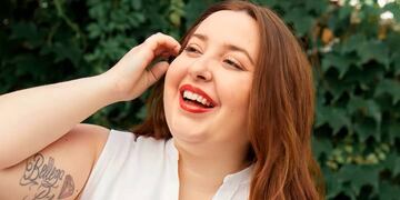 Brenda Mato, modelo "plus size", influencer y activista de la diversidad corporal.