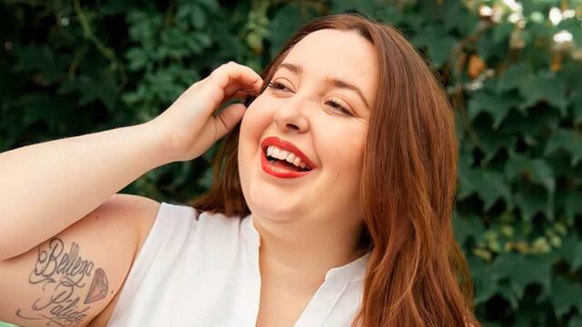 Brenda Mato, modelo "plus size", influencer y activista de la diversidad corporal.