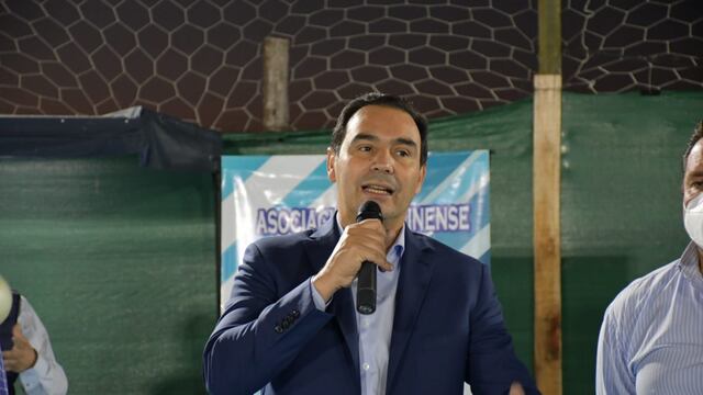 El gobernador este último jueves en Esquina tras inaugurar obras en clubes deportivos.