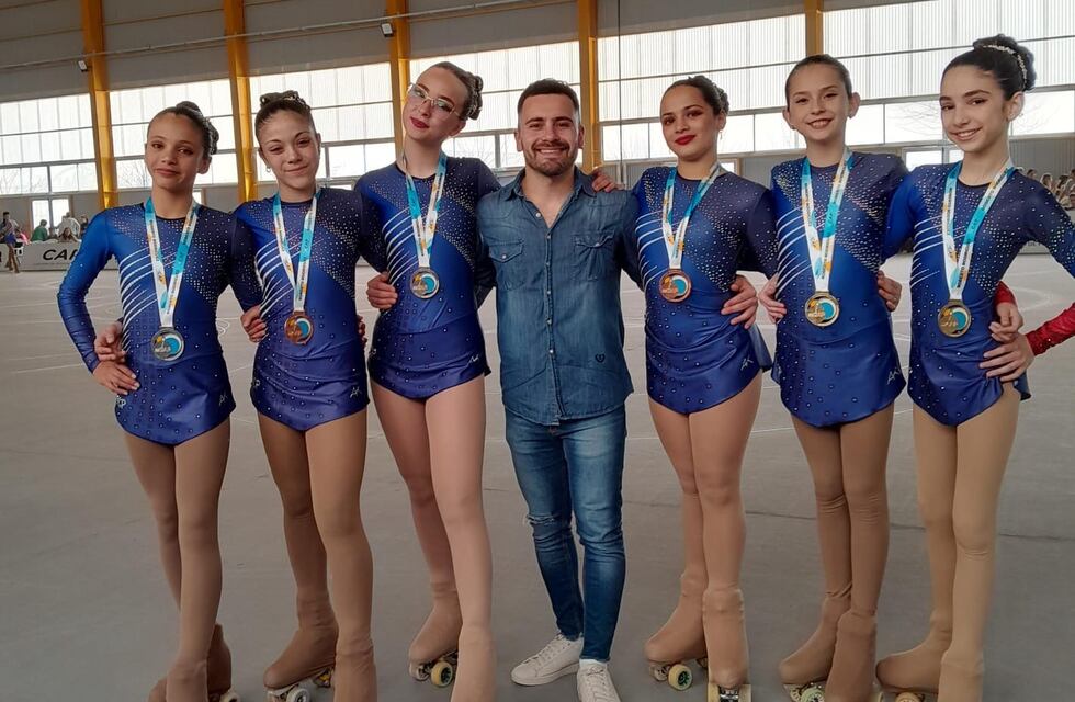Patinadoras del Club Sp. 24 de Septiembre hicieron un gran Campeonato Nacional en Río Segundo