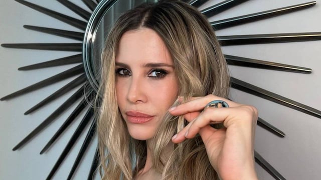 Guillermina Valdés deslumbró con su trabajada figura en un clásico traje de baño dese un Spa