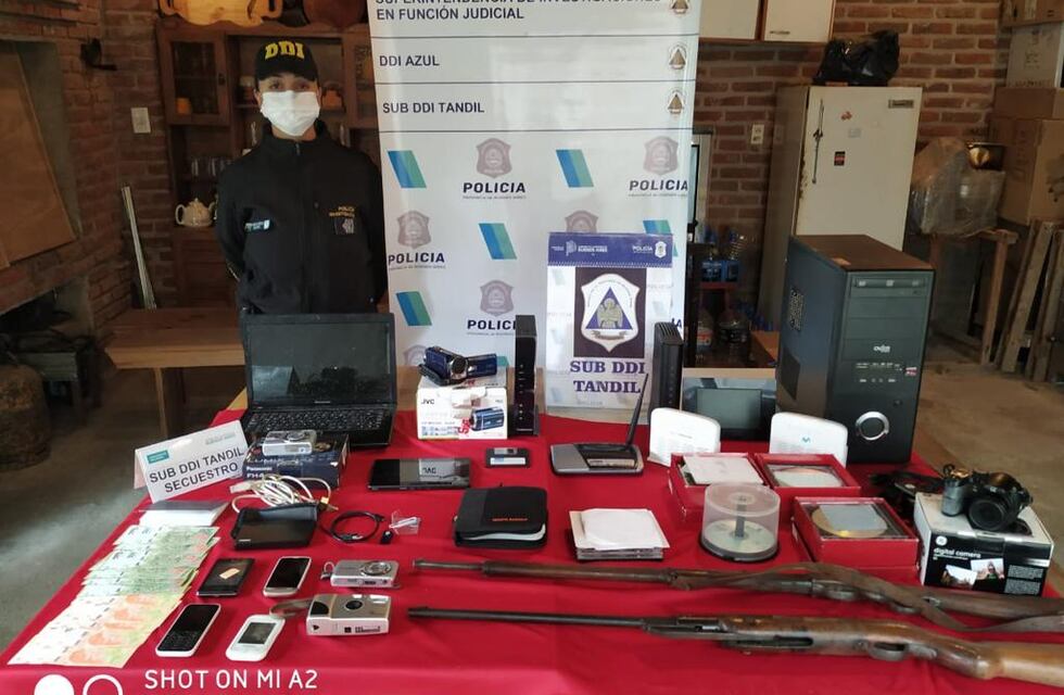 “Operación guardianes en red”: realizaron un allanamiento por pornografía infantil en Azul