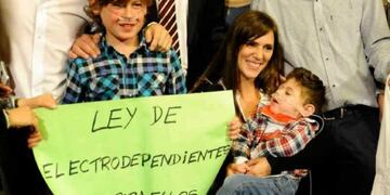 Familiares de pacientes electrodependientes reclaman la adhesión a la Ley nacional o la sanción de una norma regulatoria en la provincia. (Archivo)