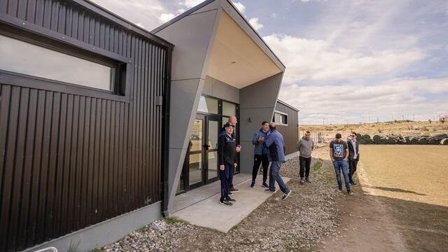 Ushuaia: inauguraron los vestuarios de la cancha municipal