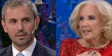 Martín Menem y Mirtha Legrand tuvieron un picante contrapunto en "La noche de Mirtha". (Capturas)