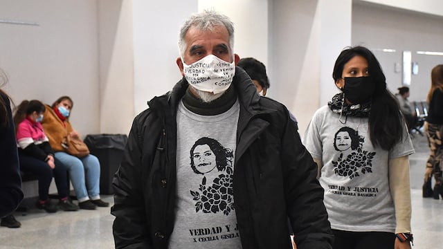 Alegatos y sentencia en el juicio por el crimen de Cecilia Basaldua en Capilla del Monte. Abogada defensora y acusado
(Telam/Laura Lescano)