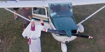 Reyes magos en el Aero Club de Rafaela