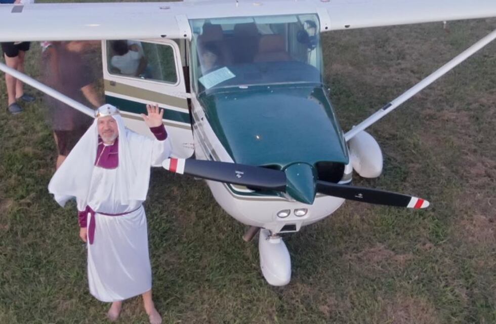 Los reyes magos en el Aero, una tradición que la pandemia no detiene