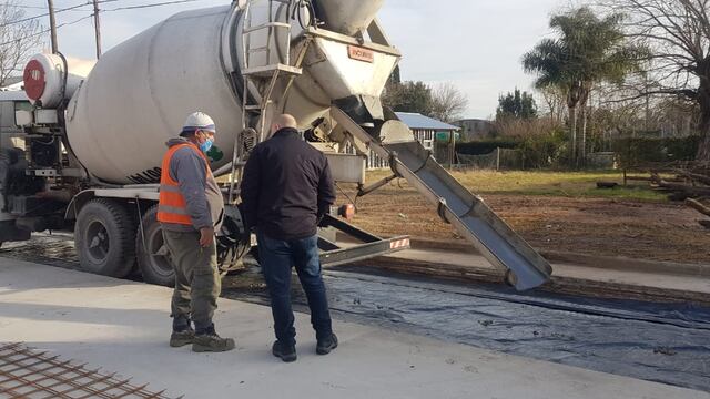 Pujato seguirá avanzando con el plan de pavimentación (Comuna de Pujato)