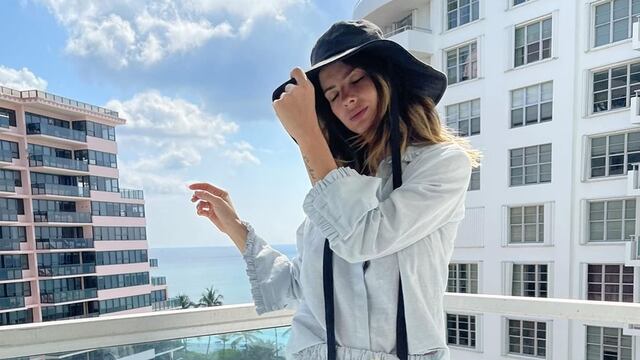 La china Suárez está en Miami.