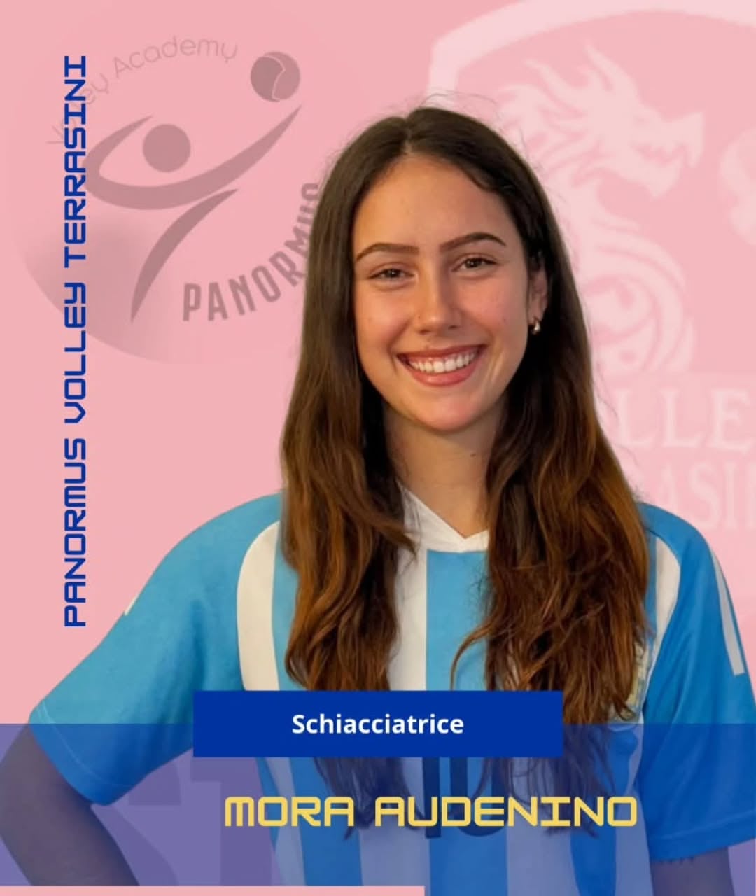 Mora Audenino se suma al equipo de voley del Panormus Terrasini en Italia