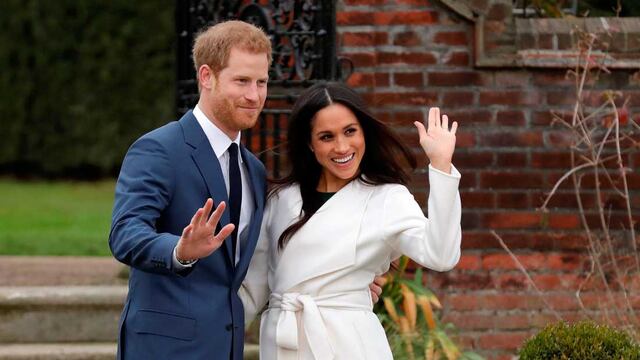 Harry y Meghan. (AP)