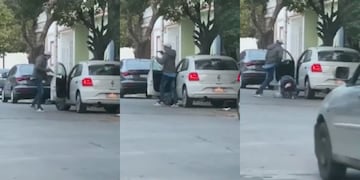 El intento de robo ocurrió a plena luz del día en barrio San Vicente.