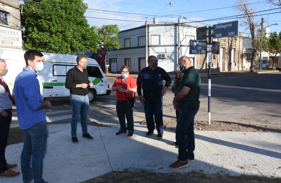 Aval del Consejo de Adultos mayores a la reparación de veredas