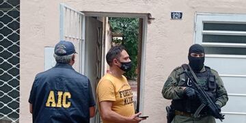 Una de las tantas casas usurpadas por la banda