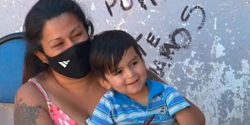 Rufino perdió un brazo, en un tremendo accidente doméstico.