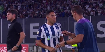 Emanuel Reynoso, de nuevo en Talleres. Aplausos y elogios para Bebelo.
