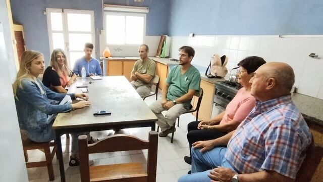 Reunión convocada por la CPA en la sociedad de fomento del barrio Benito Machado de Tres Arroyos