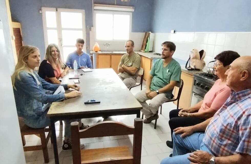 Reunión convocada por la CPA en la sociedad de fomento del barrio Benito Machado de Tres Arroyos