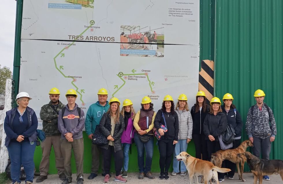 Visitas a la Planta de Separación de Residuos de Tres Arroyos