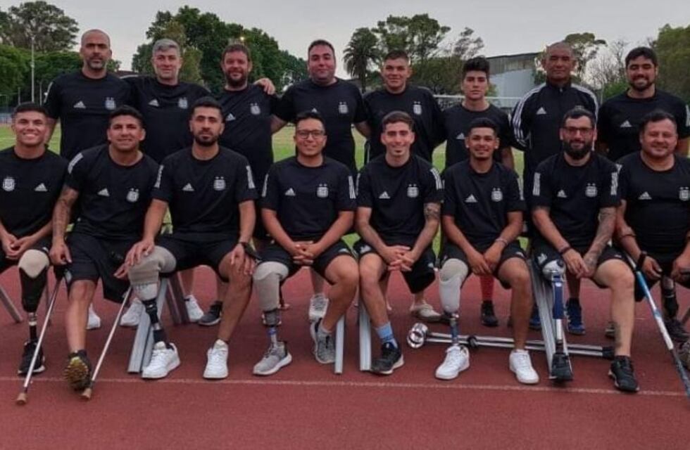 Un sanjuanino se puso la campaña al hombro para que la Selección de Amputados llegue al Mundial