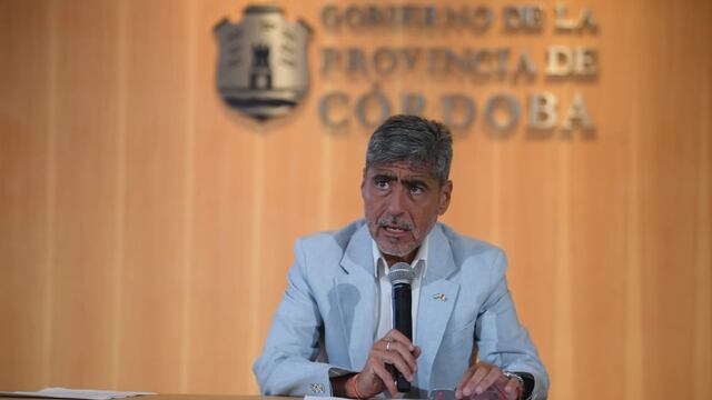 Quinteros. Ministro de Seguridad de Córdoba.