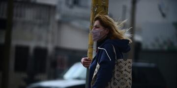 Ráfagas de viento fuerte y nubes de tormenta sobre la ciudad. (José Gabriel Hernández)