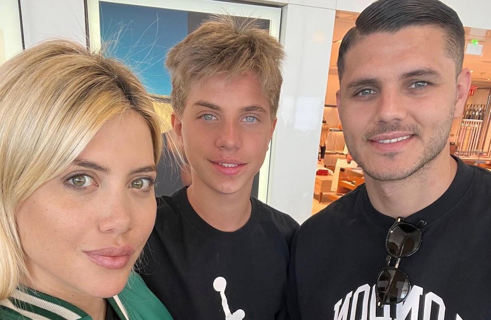 Valentino, el hijo de Wanda Nara y Maxi López, está del lado de Mauro Icardi y llamó payaso a L-Gante