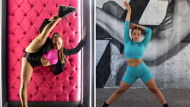 Martina Ruggeri, la joven que ganó un torneo que la habilita a participar del mundial de danza.