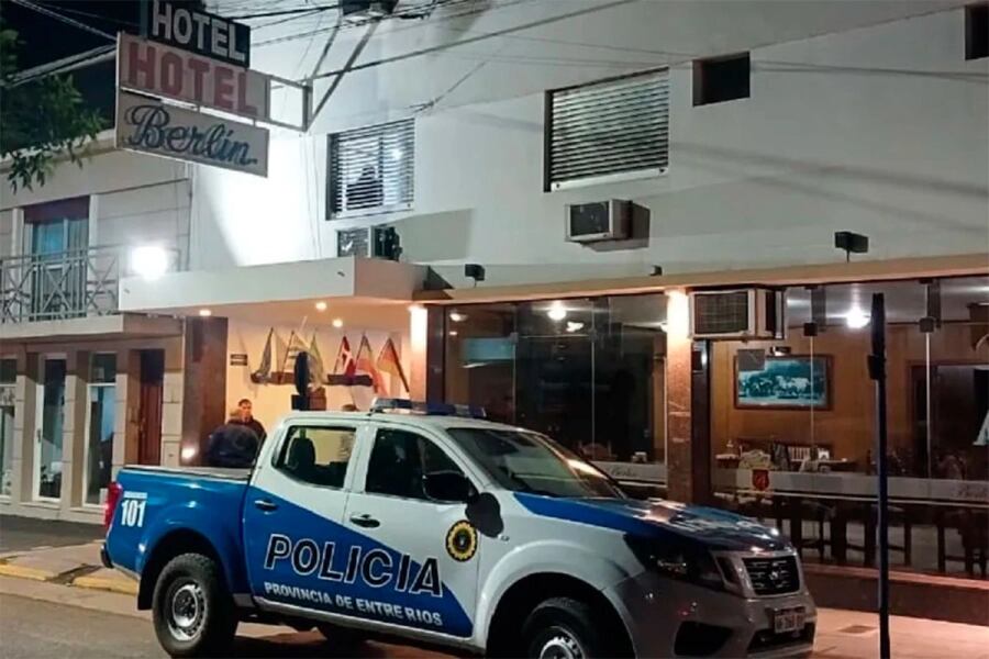 Hotel donde fue detenido Pablo Laurta