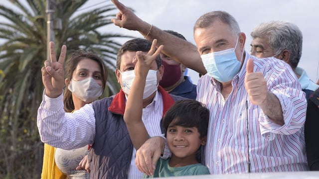 Jaldo participó en un acto en Banda del Río Salí.