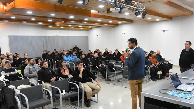 Personal de las fuerzas de seguridad se capacitó en siniestros viales