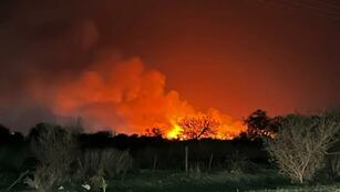 Foco en La Marianita, Valle de Paravachasca.