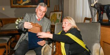 Lilita Carrió mantuvo una larga conversación en Jujuy con Gerardo Morales. "La unidad está garantizada" en Juntos por el Cambio, dijo luego de un almuerzo con el jefe del radicalismo nacional.