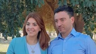 Jessica Rovetto Yapur y Rodrigo De Loredo.