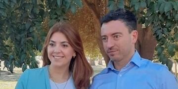 Jessica Rovetto Yapur y Rodrigo De Loredo.