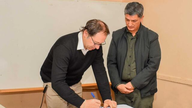 El convenio se firmó en las instalaciones del Colegio de Ingeniería Agronómica de Catamarca (CIAC).