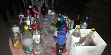 Imágenes aportadas por la Policía