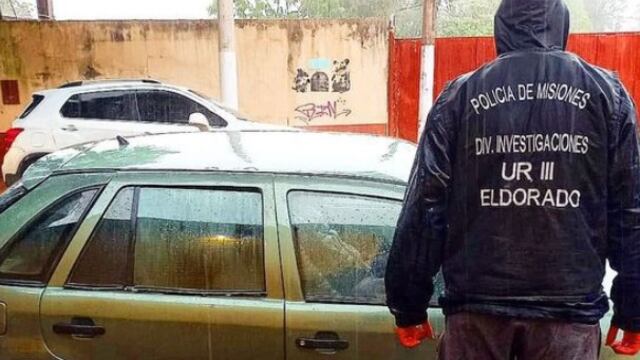 Eldorado: recuperan un automóvil robado en la provincia de Buenos Aires.