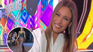 El desopilante accidente de Pampita en pleno desfile que se volvió viral: así fue su reacción