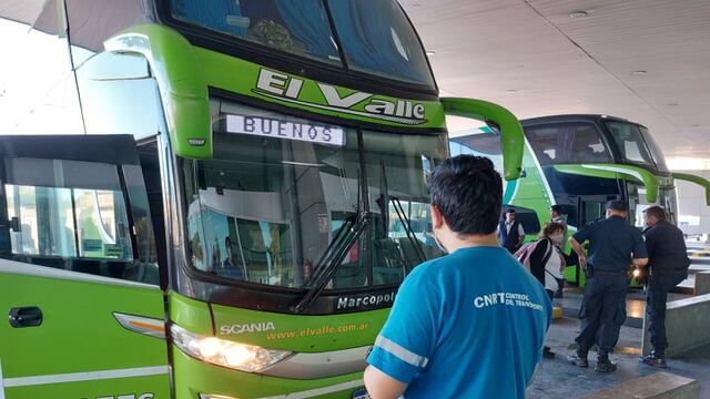 Efectúan Controles Psicofísicos a chóferes previos a viajes de larga distancia