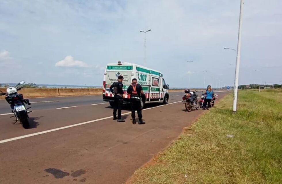 Despiste en el acceso Sur de Posadas dejó dos lesionados