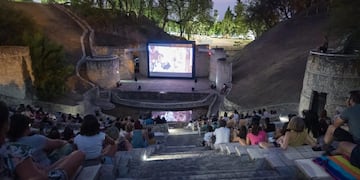 Cine bajo las estrellas.