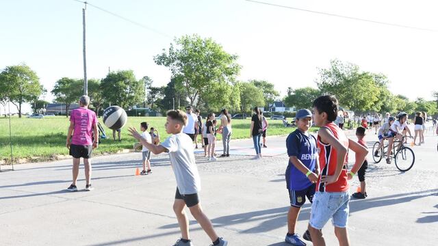 Plaza Deportiva reune a toda la familia
